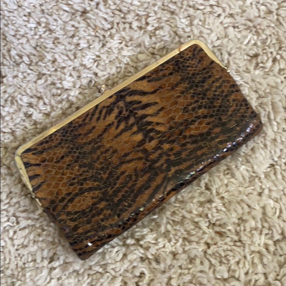 Hobo ‘Lauren’ Wallet, Tiger Stripe